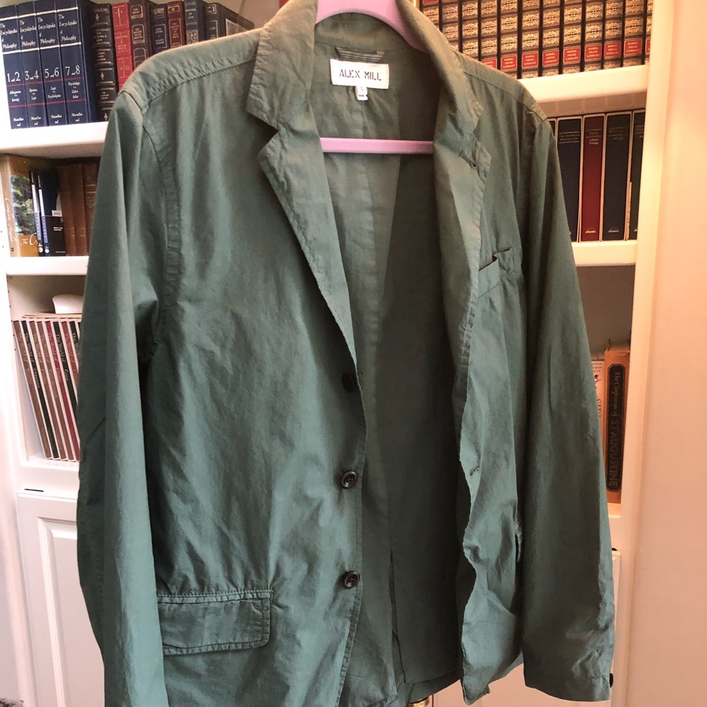 Alex Mill green blazer/jacket sz small